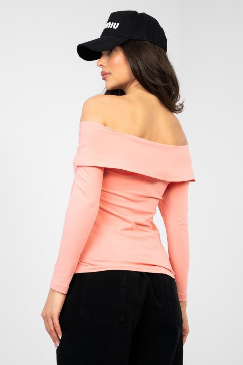 Bluzka Model RV-BZ-A1194.25 Brzoskwinia - Rue Paris