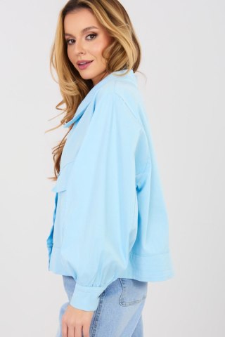 Koszula Damska Model IT-KR-FL10071.50 Light Blue - Rue Paris