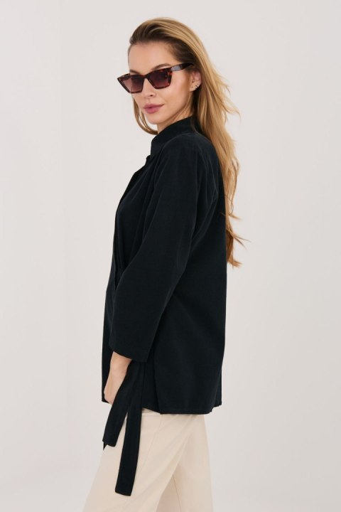 Koszula Damska Model IT-KS-FL10188.27 Black - Rue Paris