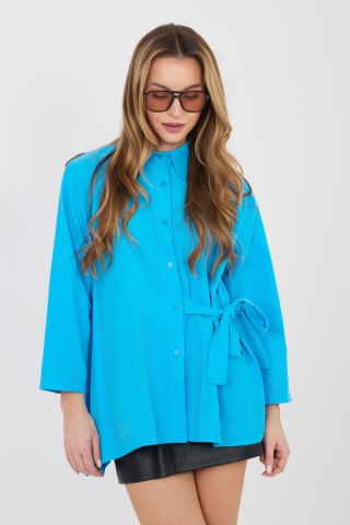 Koszula Damska Model IT-KS-FL10188.27 Blue - Rue Paris