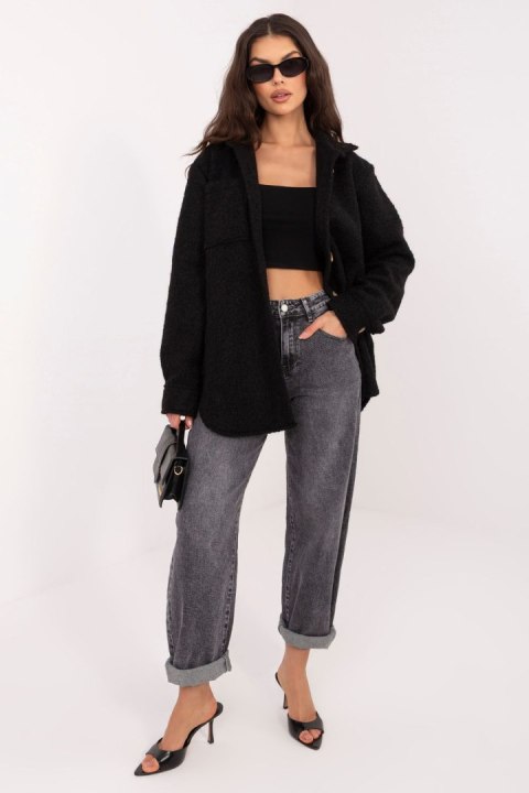 Kurtka Damska Model IT-KR-22292.01 Black - Rue Paris