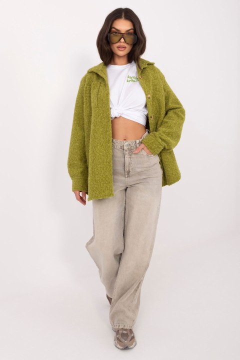 Kurtka Damska Model IT-KR-22292.85 Oliwka - Rue Paris