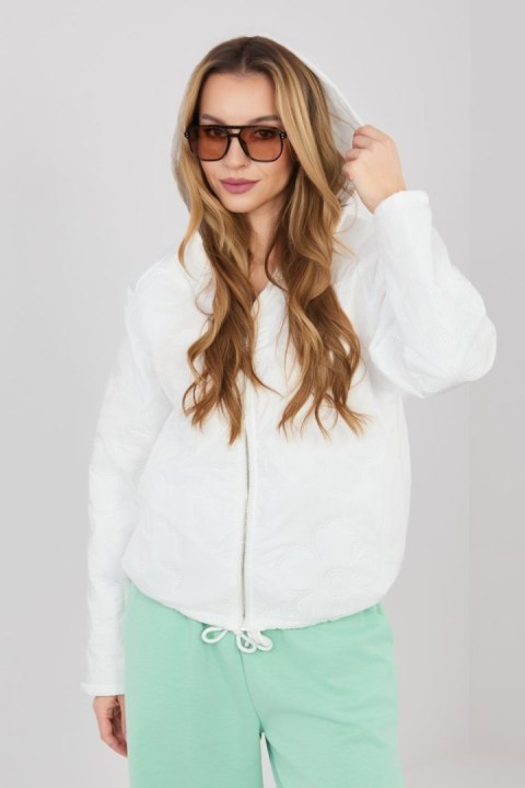 Kurtka Damska Model IT-KR-FL10126.00 Ecru - Rue Paris