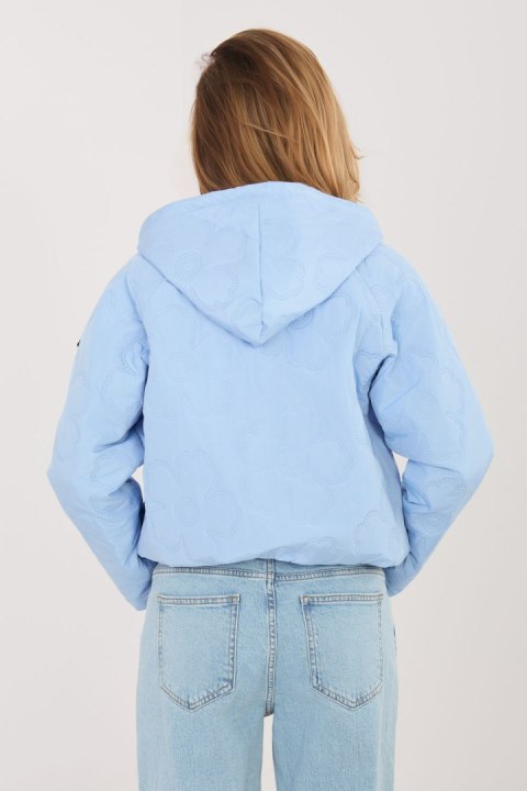 Kurtka Damska Model IT-KR-FL10126.00 Light Blue - Rue Paris