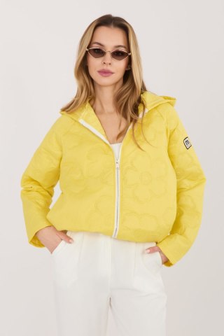 Kurtka Damska Model IT-KR-FL10126.00 Yellow - Rue Paris