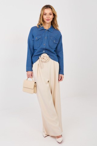 Kurtka Damska Model IT-KR-FL9568.29P Blue - Rue Paris