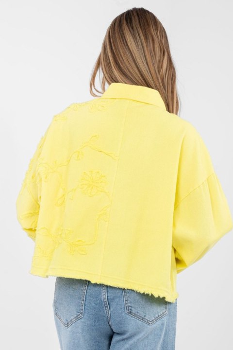 Kurtka Damska Model IT-KR-FL9993.77 Yellow - Rue Paris