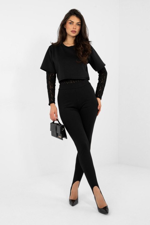 Legginsy Model MI-SP-K22.65 Black - Rue Paris