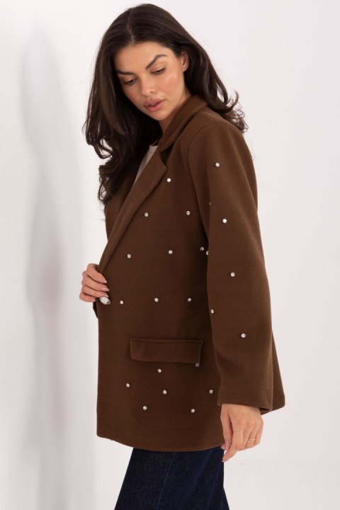 Marynarka Model IT-MA-18365.97 Brown - Italy Moda