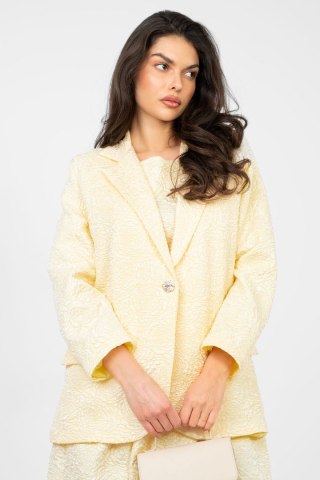 Marynarka Model IT-MA-21839.10 Light Yellow - Rue Paris