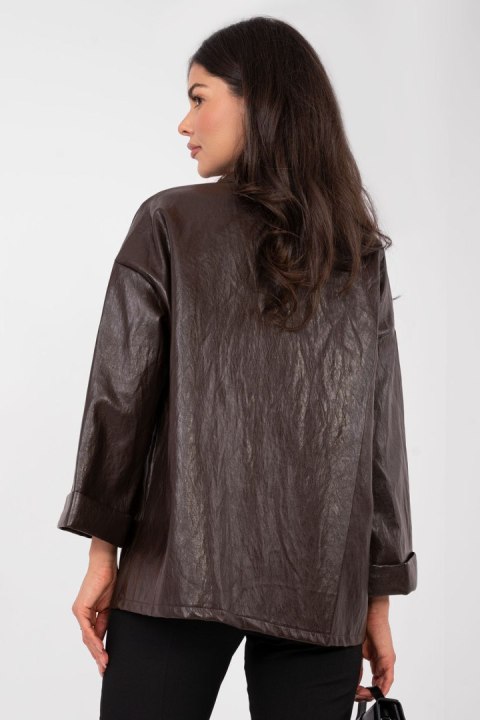 Marynarka Model IT-MA-FL10061.51 Dark Brown - Rue Paris