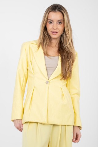 Marynarka Model IT-MA-FL10090.81 Light Yellow - Rue Paris
