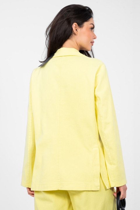 Marynarka Model IT-MA-FL7703.21P Light Yellow - Rue Paris