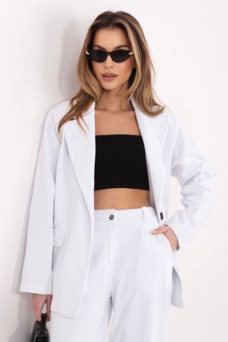 Marynarka Model IT-MA-FL9958.87 White - Rue Paris