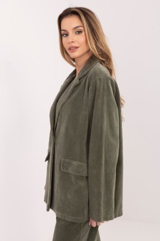 Marynarka Model IT-MA-FL9958.90 Khaki - Rue Paris