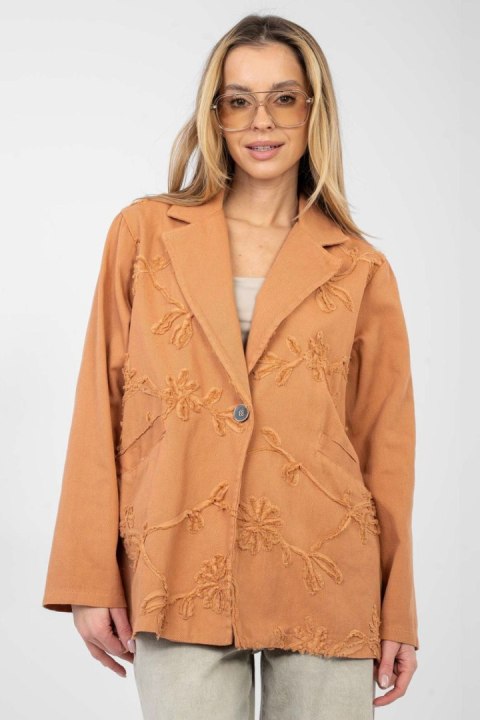 Marynarka Model IT-MA-FL9992.97 Dark Orange - Rue Paris