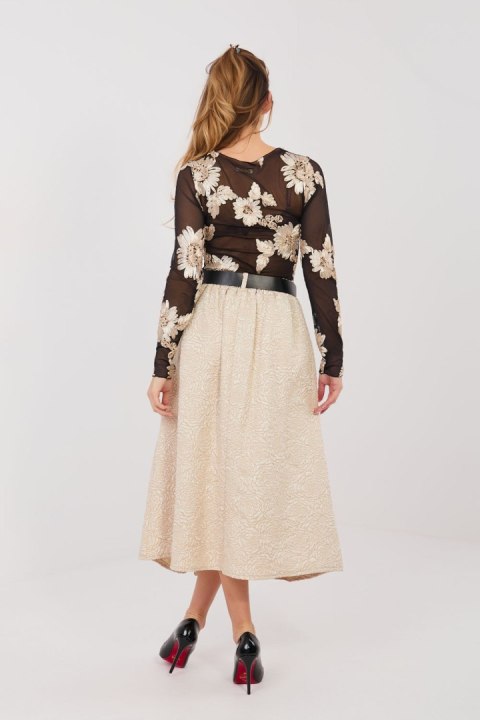 Spódnica Model IT-SD-18760.69 Beige - Rue Paris