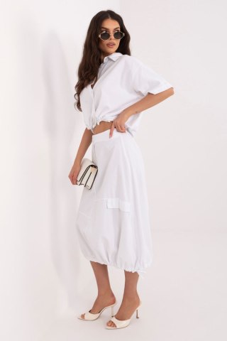 Spódnica Model IT-SD-FL10158.94 White - Rue Paris