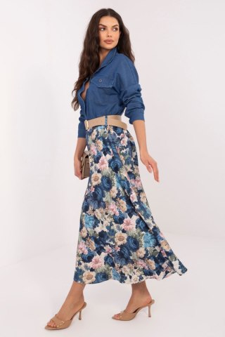 Spódnica Model IT-SD-FL9850-1.28 Dark Blue - Rue Paris