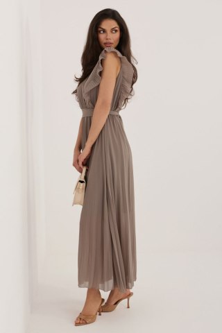Sukienka Model IT-SK-13166.85 Dark Beige - Rue Paris