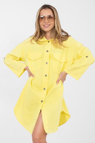 Sukienka Model IT-SK-FL6071.70 Yellow - Rue Paris