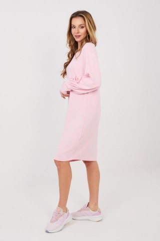 Sukienka Model RV-SK-A1059.17 Light Pink - Rue Paris