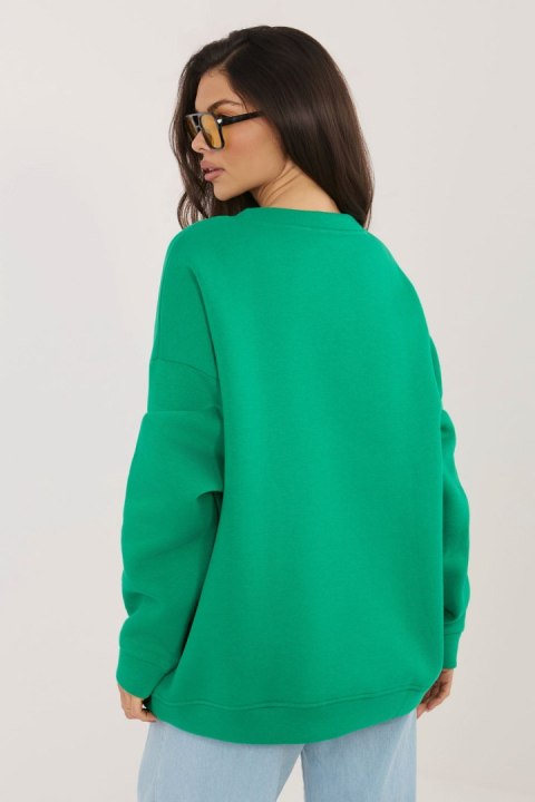 Bluza Damska Model RV-BL-A1080.47 Dark Green - Rue Paris