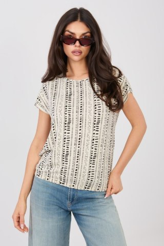Bluzka Model D12110M02646F Light Beige - Sublevel