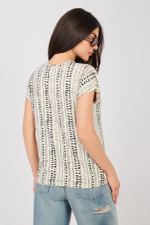 Bluzka Model D12110M02646F Light Beige - Sublevel