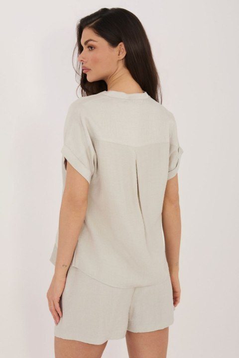 Bluzka Model D60103M11235B2 Light Beige - Sublevel