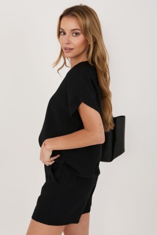 Bluzka Model D60103M11235B4 Black - Sublevel