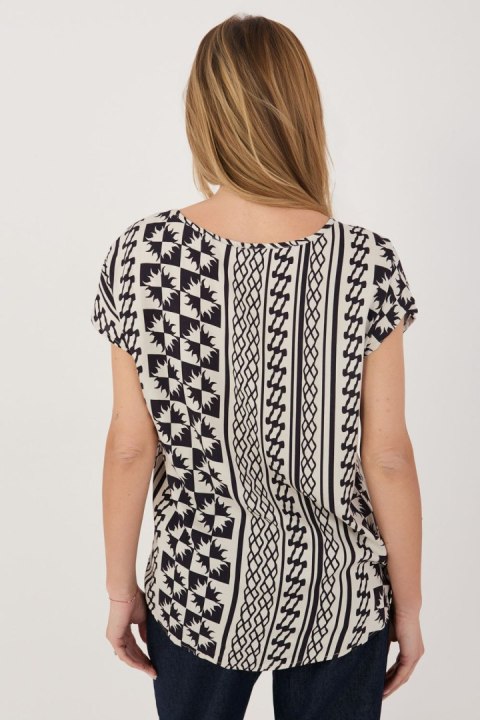 Bluzka Model D73771AG10978AA Navy - Sublevel