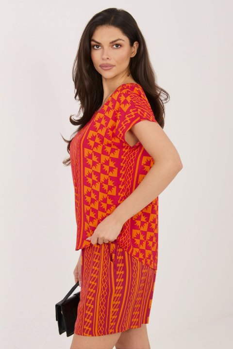 Bluzka Model D73771AG10978AA Orange - Sublevel