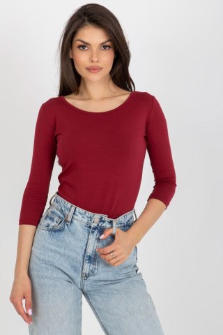 Bluzka Model RV-BZ-4690.25 Bordo - BFG