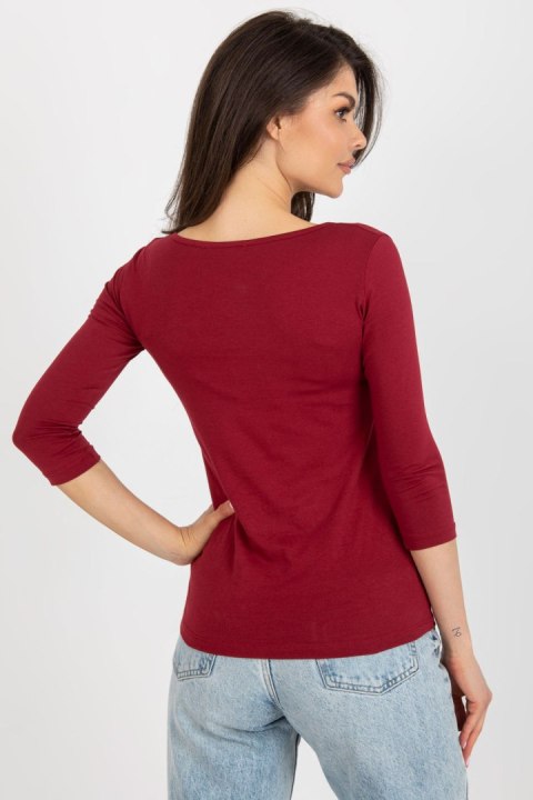 Bluzka Model RV-BZ-4690.25 Bordo - BFG