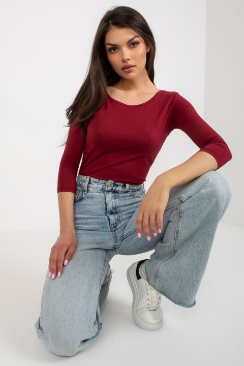 Bluzka Model RV-BZ-4690.25 Bordo - BFG