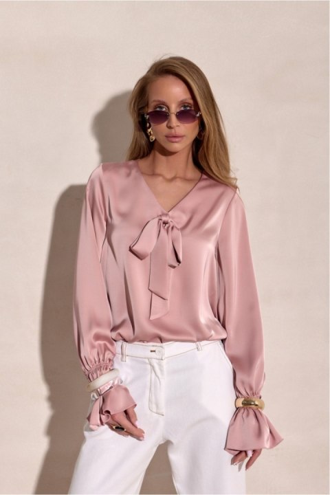 Bluzka Model Soraya ROZ BLU0230 Pink - Roco Fashion