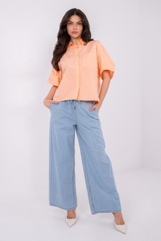 Koszula Damska Model D70089M11339A Brzoskwinia - Sublevel