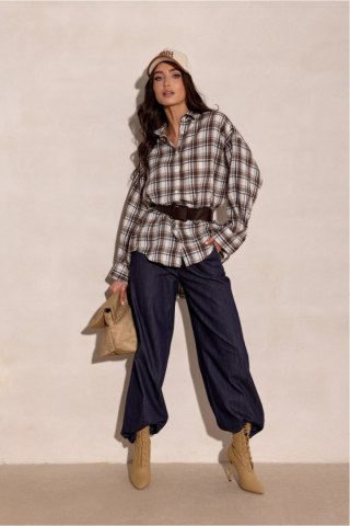 Koszula Damska Model Salina BLU0228 A47 Multicolor - Roco Fashion