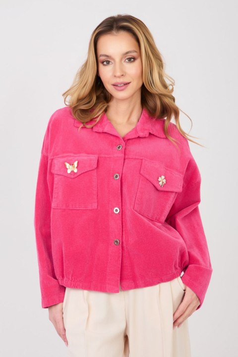 Kurtka Damska Model IT-KR-FL10163.46 Fuksja - Rue Paris