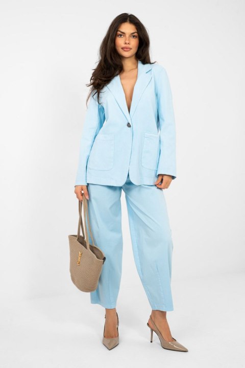 Marynarka Model IT-MA-FL7703.49 Light Blue - Rue Paris