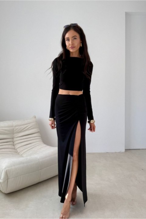 Spódnica Model Ottilia CZA SPO0066 Black - Roco Fashion