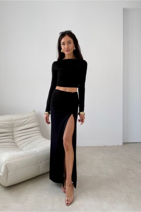 Spódnica Model Ottilia CZA SPO0066 Black - Roco Fashion