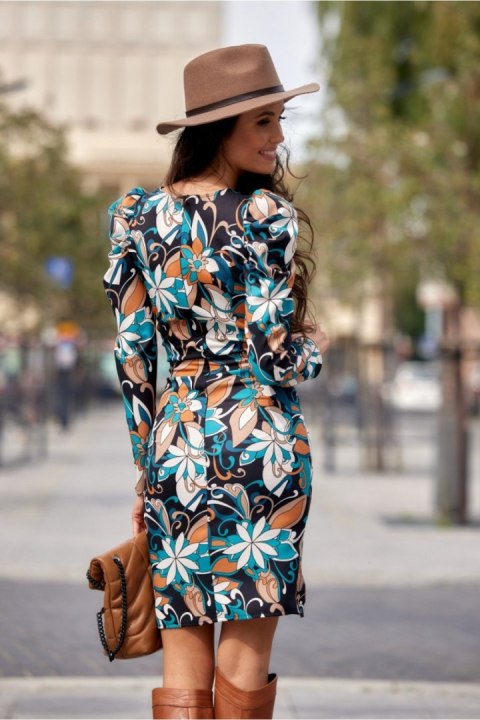 Sukienka Model 0342 F22 Multicolor - Roco Fashion