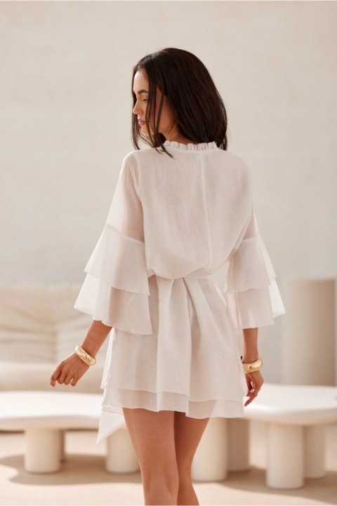 Sukienka Model Beatrice EKR SUK0525 Ecru - Roco Fashion