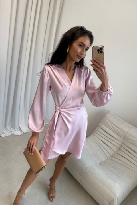 Sukienka Model Catlin JRO SUK0554 Light Pink - Roco Fashion