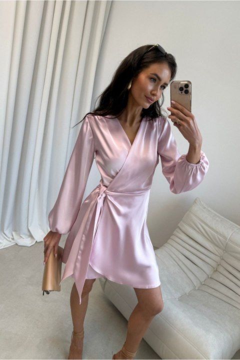 Sukienka Model Catlin JRO SUK0554 Light Pink - Roco Fashion