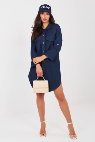 Sukienka Model IT-SK-L6071.93 Navy - Rue Paris