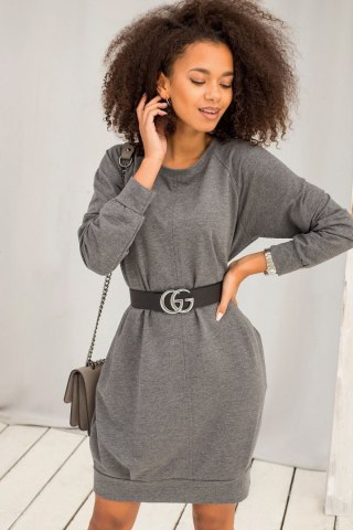 Sukienka Model RV-TU-5184.93P Dark Grey - BFG