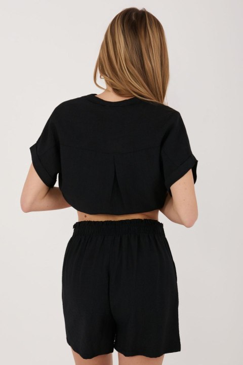 Szorty Damskie Model D60103M62612KA4 Black - Sublevel